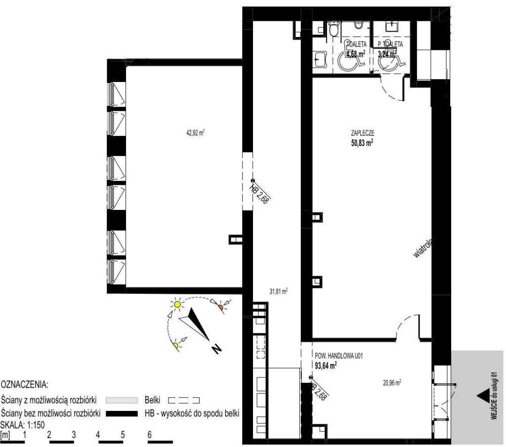 Lokal usługowy na 3 piętrze, os. Sienkiewicza - zdjęcie 1