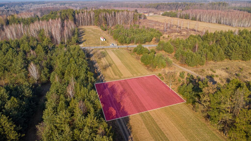Piękna działka 1500 m2 w Grzegorzewicach - zdjęcie 2
