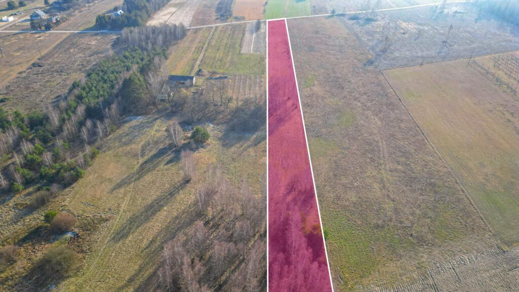 Działka rolna w Suchostrudze - zdjęcie 4