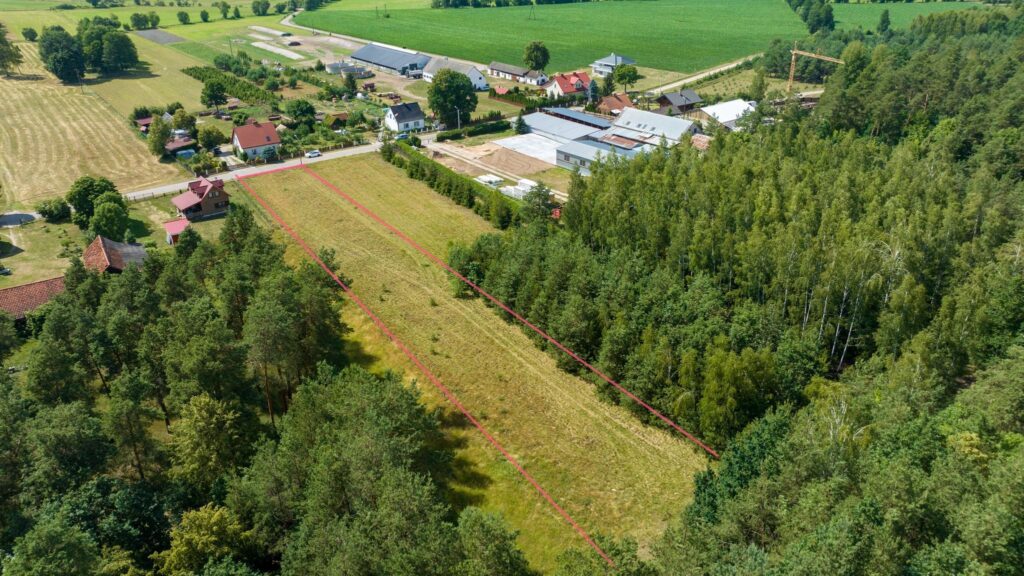 Działka pod budowę 2953 m² w m. Ciemna Dąbrowa . - zdjęcie 2