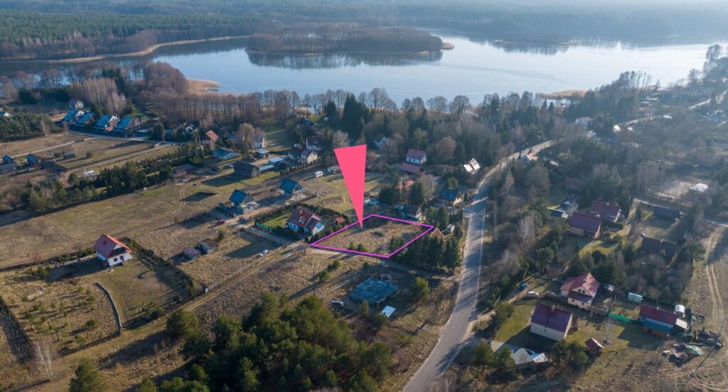 Działka budowlana nad jeziorem Omulew, Jabłonka - zdjęcie 1