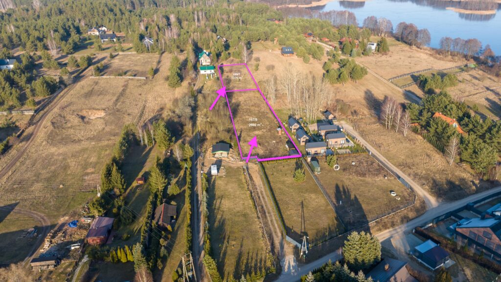 Działka nad jeziorem Omulew, Jabłonka - zdjęcie 3