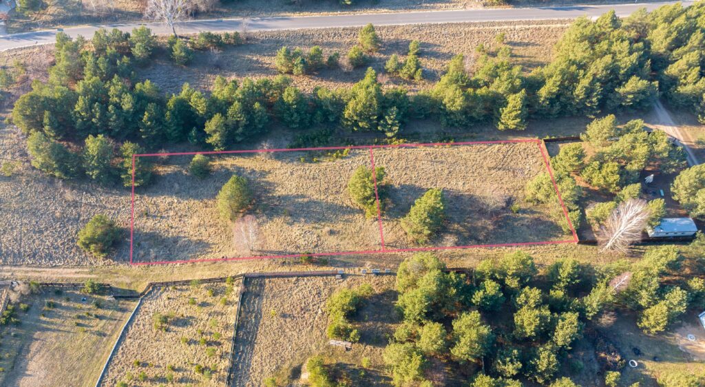 Działka nad jeziorem Omulew 1157 m², Jabłonka - zdjęcie 4