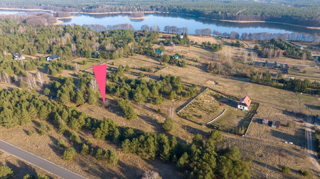 Działka nad jeziorem Omulew 1157 m², Jabłonka - zdjęcie 6