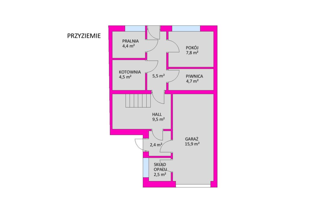 Dom w zabudowie szeregowej Zalesie Rzeszów - zdjęcie 5
