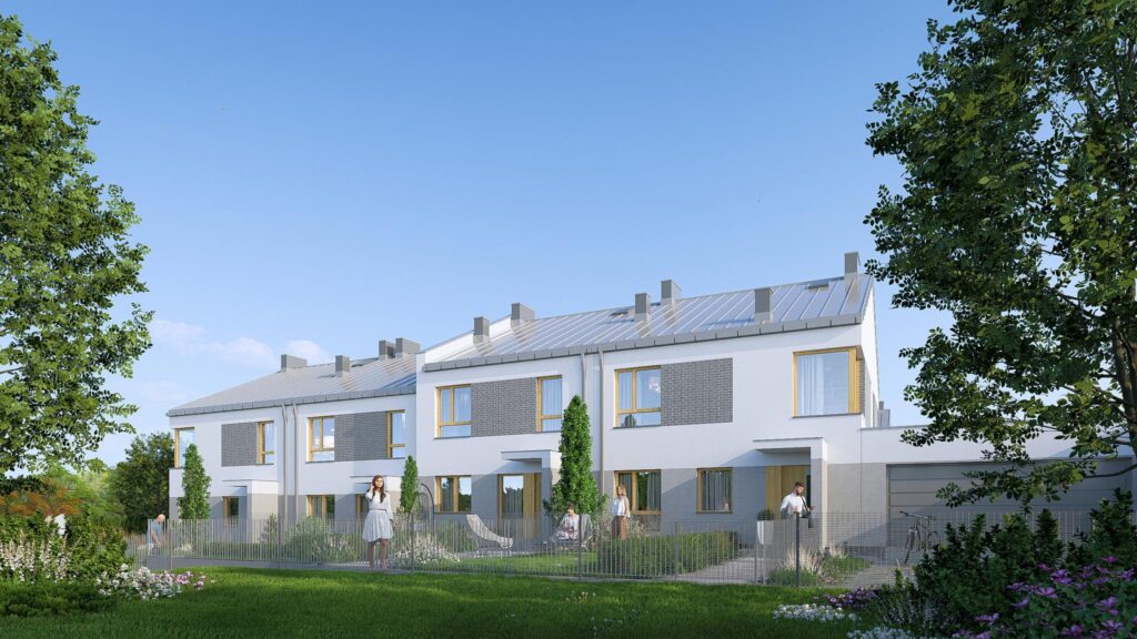 Segment skrajny ogródkiem na zamkniętym osiedlu - zdjęcie 5