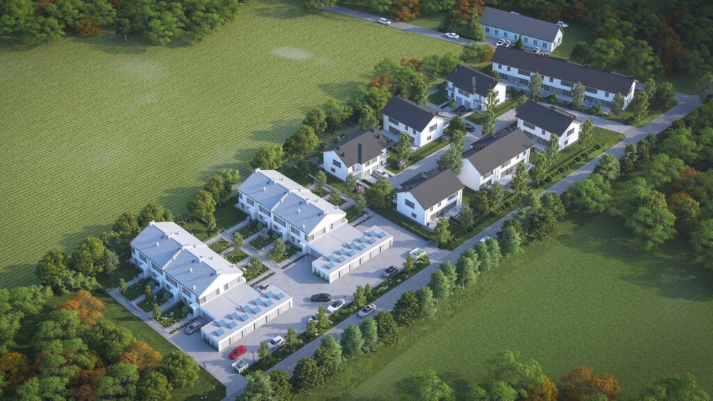 Segment skrajny ogródkiem na zamkniętym osiedlu - zdjęcie 7