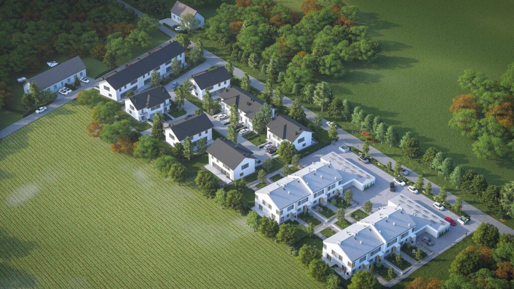 Segment skrajny ogródkiem na zamkniętym osiedlu - zdjęcie 8