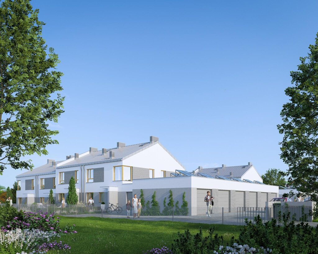 Segment skrajny z ogródkiem na zamkniętym osiedlu - zdjęcie 5