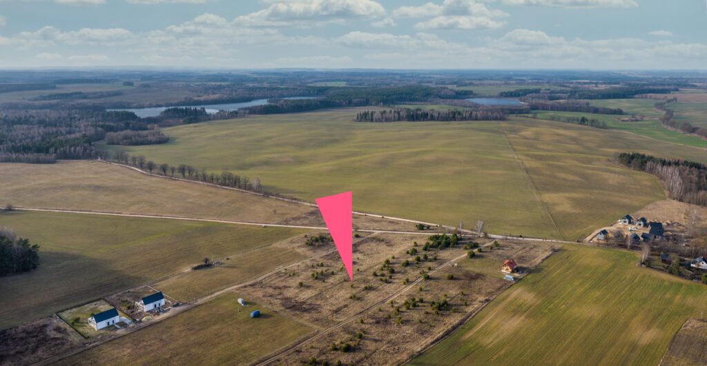 Działki budowlane na Mazurach 1500 m² - zdjęcie 5