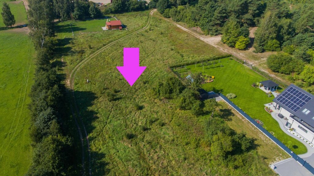 Klimatyczne działki w Jantarze nieopodal lasu - zdjęcie 1