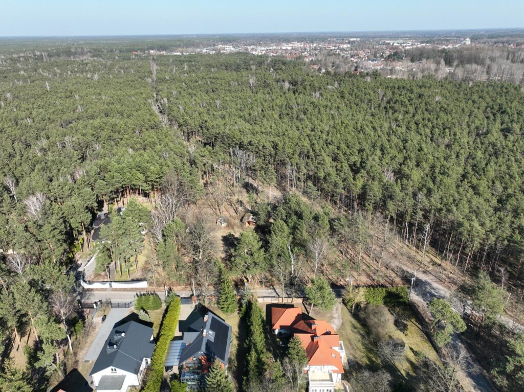 Piękna działka, Międzylesie, luksusowa część Wa-wy - zdjęcie 4