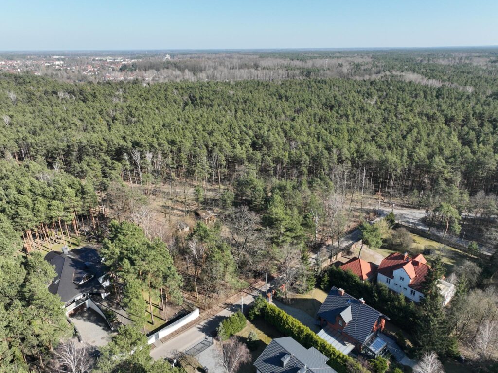 Piękna działka, Międzylesie, luksusowa część Wa-wy - zdjęcie 7