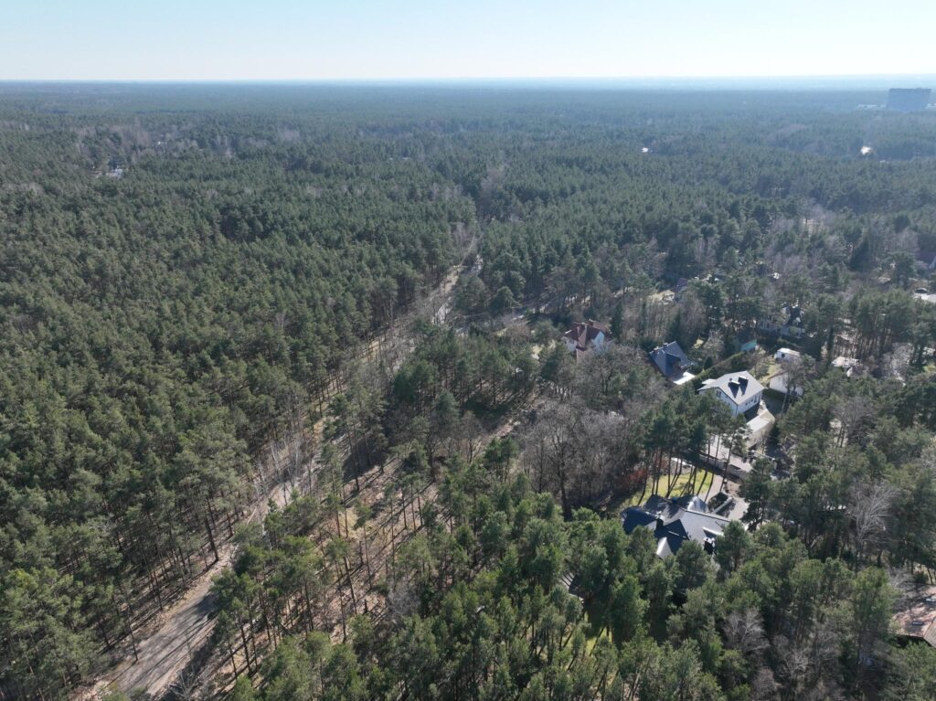 Piękna działka, Międzylesie, luksusowa część Wa-wy - zdjęcie 8