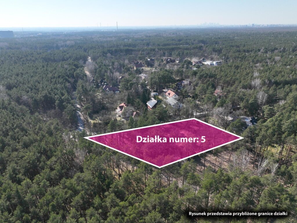 Piękna działka, Międzylesie, luksusowa część Wa-wy - zdjęcie 9