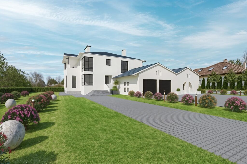 Przepiękna rezydencja w stanie surowym Jazgarzew - zdjęcie 1