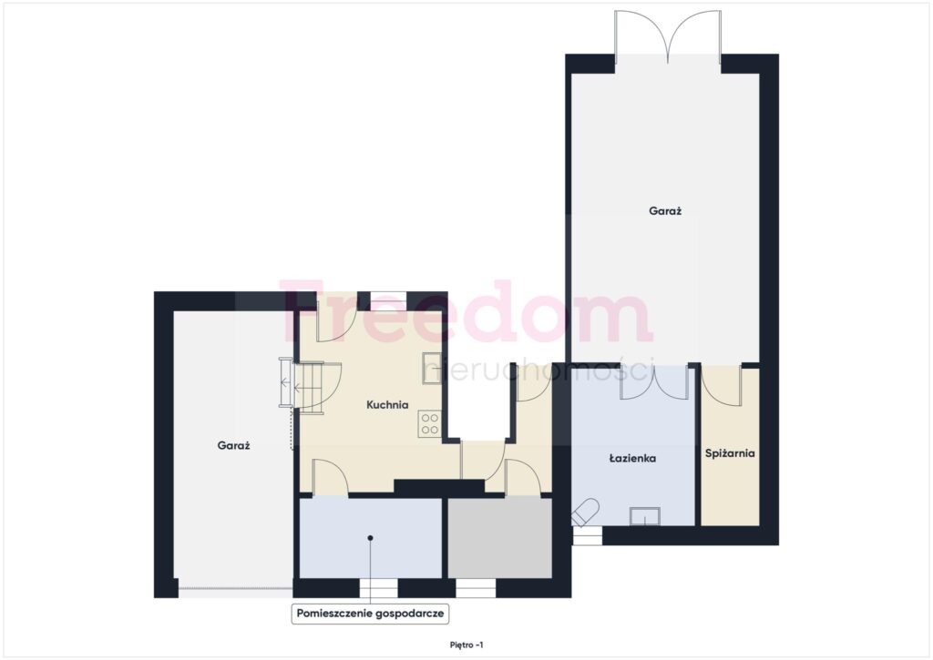 Na sprzedaż dom w zab. szeregowej,Piła, ul.Lutycka - rzut 3