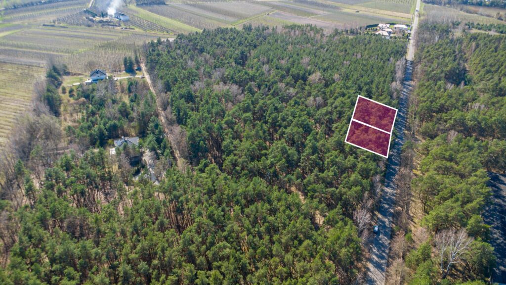 Działka 3300 m2 Linin gm. Góra Kalwaria - zdjęcie 3