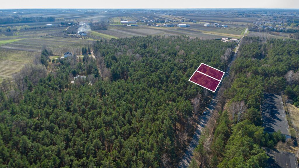 Działka 3300 m2 Linin gm. Góra Kalwaria - zdjęcie 2