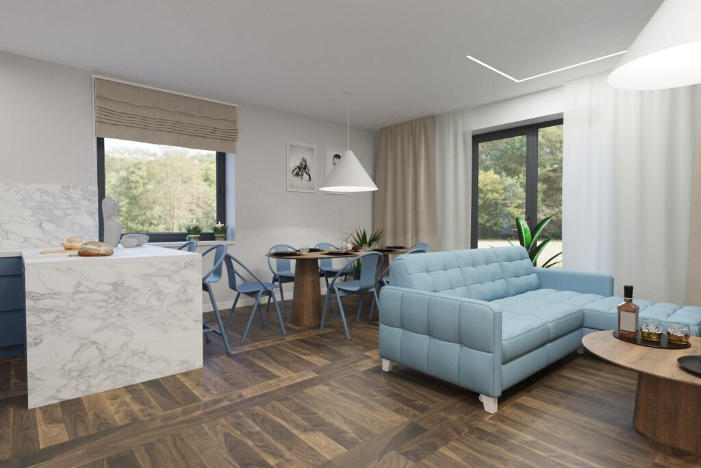 Nowoczesny dom z ogrodem Gortatowo obok Swarzędza - zdjęcie 5