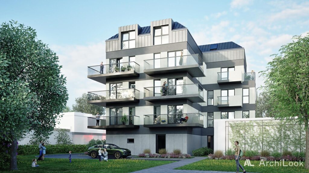 Dwupoziomowy apartament z balkonem i tarasem - zdjęcie 3