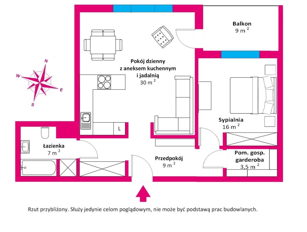 Cudowny, przestronny i funkcjonalny apartament - zdjęcie 3
