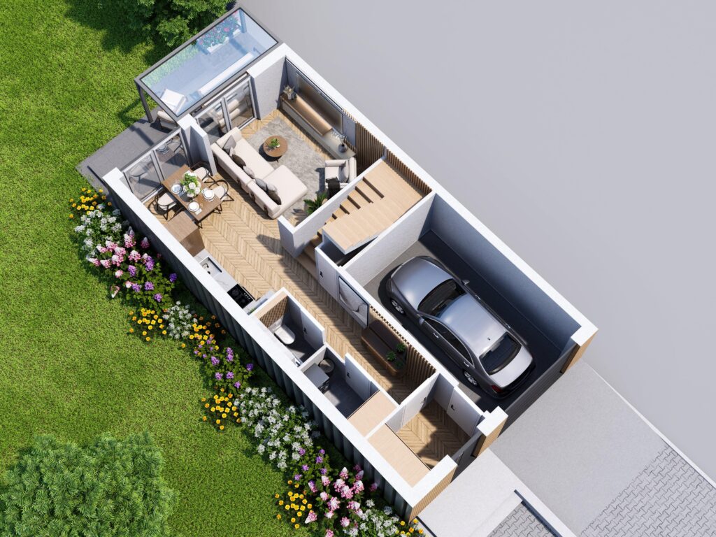 Designerski dom 130 m2 pod klucz Magdalenka - zdjęcie 3