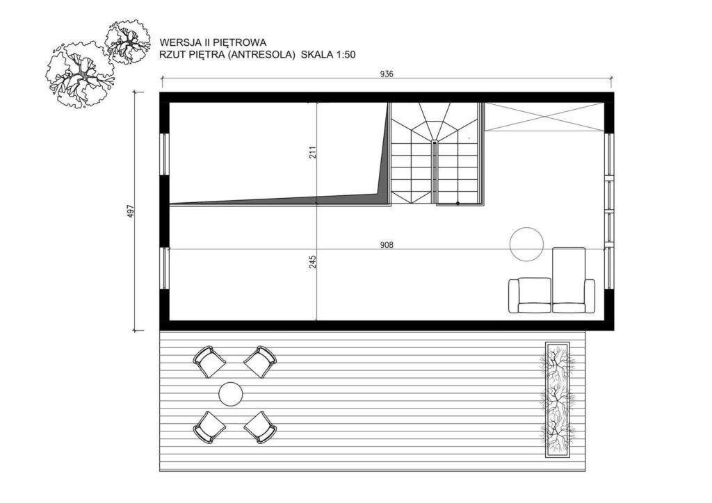 Nowy Dom szkieletowy 45m2 1-piętr. st.deweloperski - zdjęcie 8
