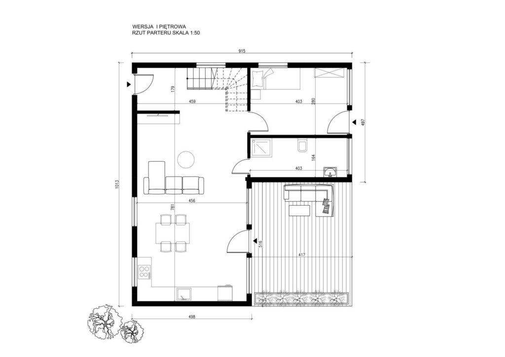 Nowy Dom 70 m2 1-piętr. st. deweloperski w 3mce - zdjęcie 7