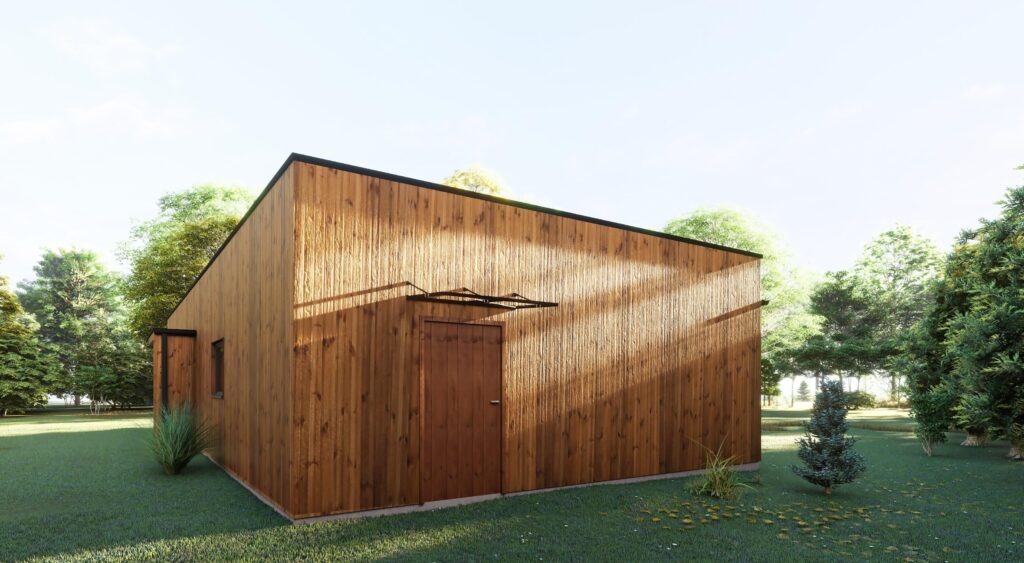 Nowy Dom parterowy 130 m2 z dachem płaskim - zdjęcie 5