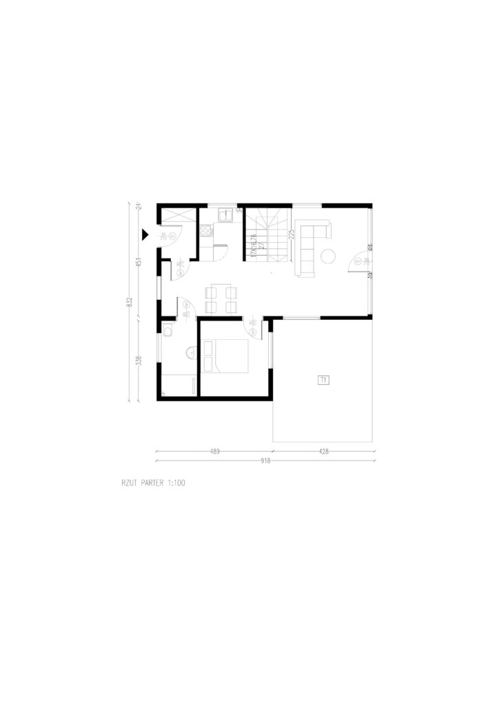 Nowy Dom parterowy 70 m2 MIX pod klucz - zdjęcie 8
