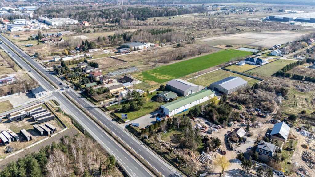 Działka przelotowa Aleja Krakowska w Marysinie - zdjęcie 1