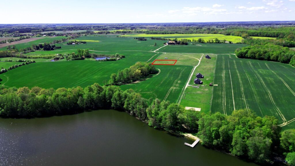 duża działka nad jeziorem z warunkami zabudowy - zdjęcie 3