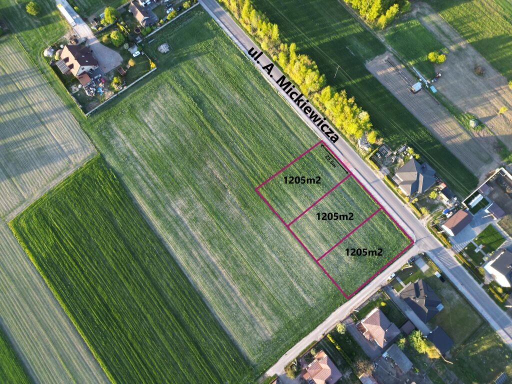 Działka 1205 m2 w Gorzędowie Mickiewicza - zdjęcie 1