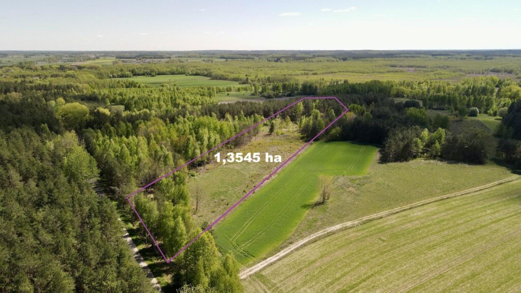 Działka rolno-leśna na sprzedaż Uhowo gm. Łapy - zdjęcie 1