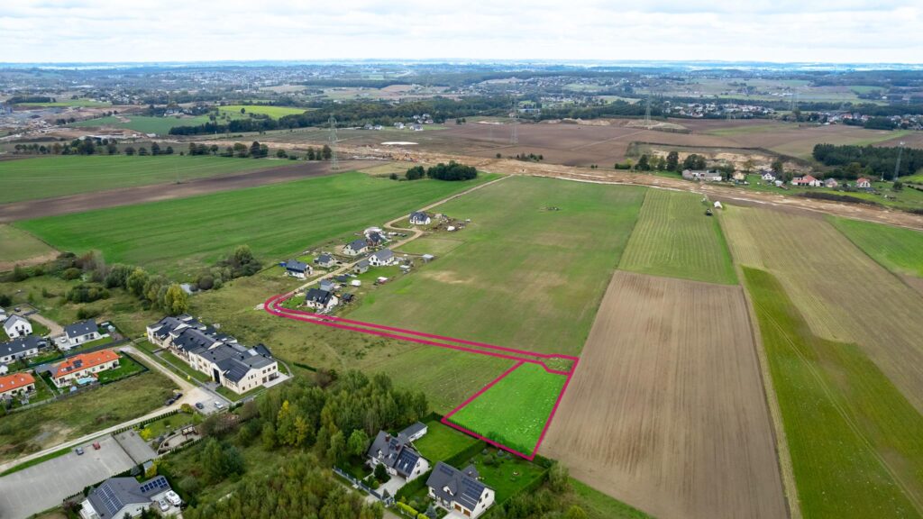 Duża, płaska działka budowlana, Przyjaźń - zdjęcie 2