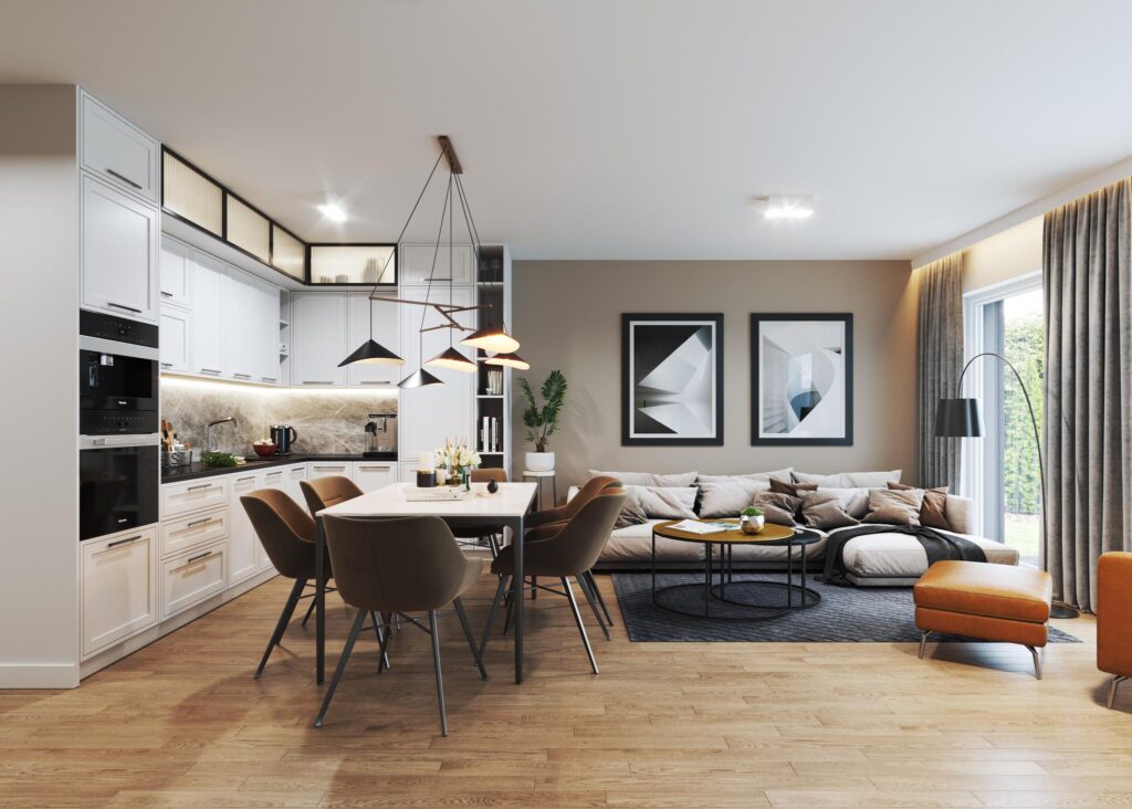 Dwupoziomowy apartament z ogrodem w promocji. - zdjęcie 5