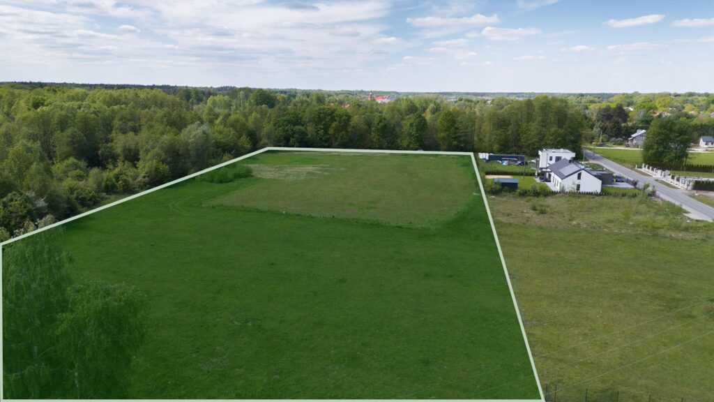 Rozwojowa działka budowlana 2,57 ha – Książenice - zdjęcie 1