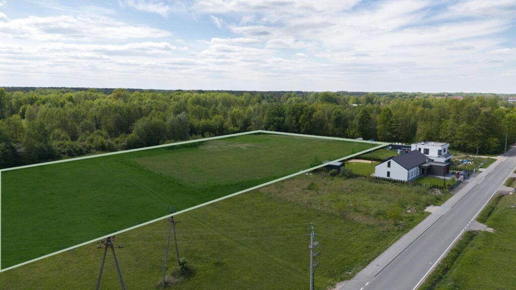 Rozwojowa działka budowlana 2,57 ha – Książenice - zdjęcie 2