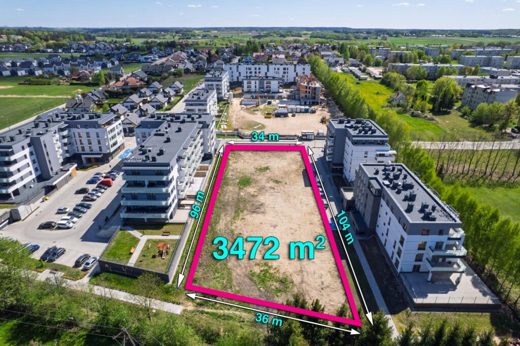 Korzystne 3472 m2 * Pod zabudowę wielorodzinną - zdjęcie 1