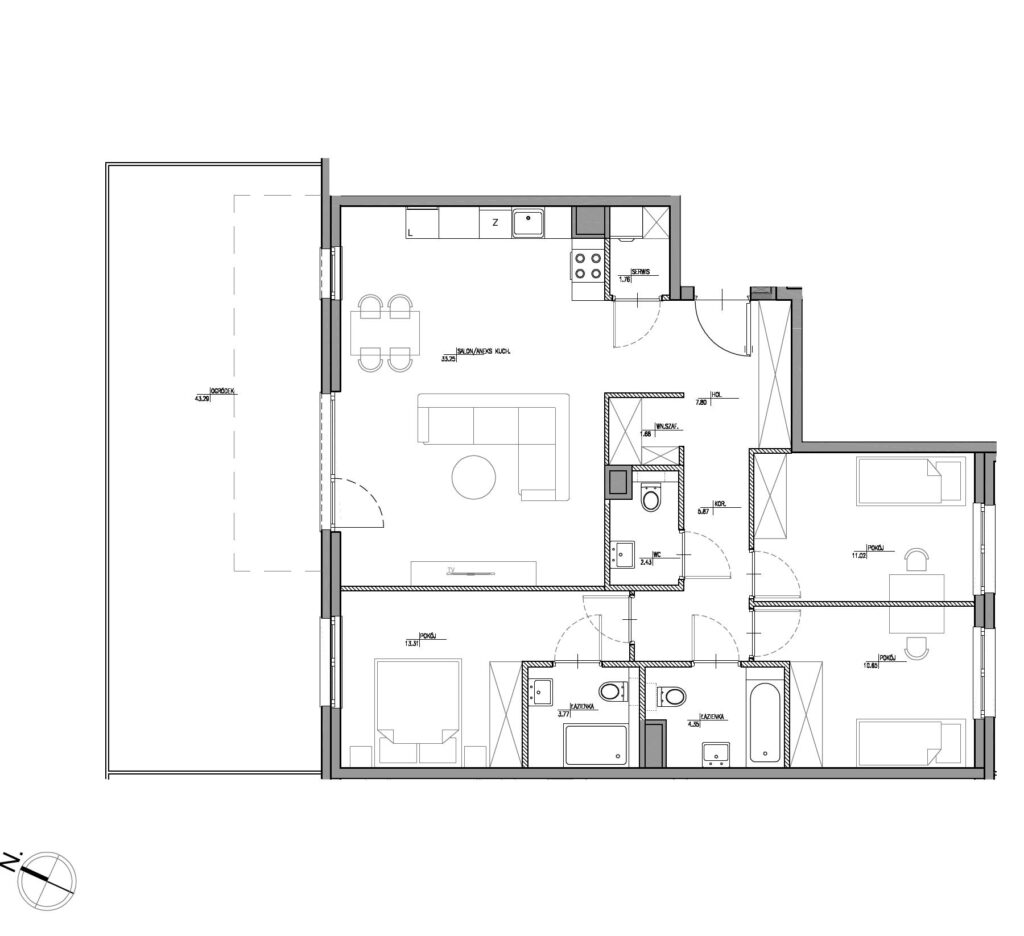 FUNKCJONALNE | M4 | ROZKŁADOWE | DUŻY OGRÓDEK - zdjęcie 2
