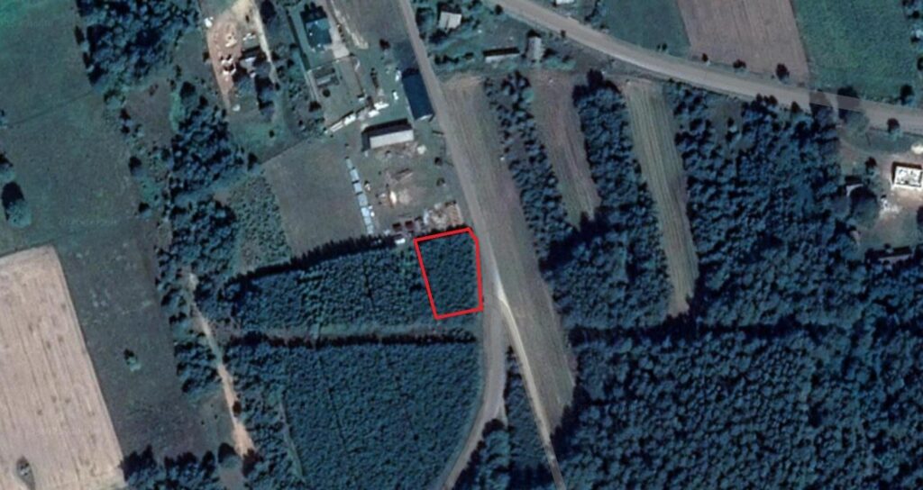 Działka z przeznaczeniem budowlanym - 1077mkw. - zdjęcie 3