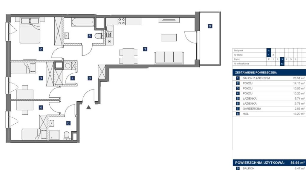 DUŻE | M4 | PRZYJEMNE | BALKON - zdjęcie 2
