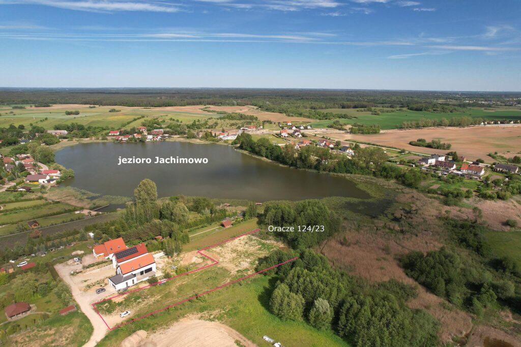 Działka o pow. 6726 m2 w Oraczach. - zdjęcie 2