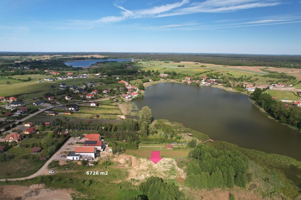 Działka o pow. 6726 m2 w Oraczach. - zdjęcie 3