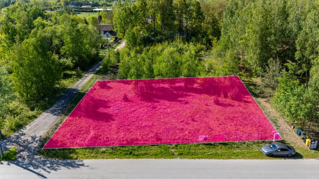 Działka budowlana 1223 m² – Gąski, ul. Górna - zdjęcie 1