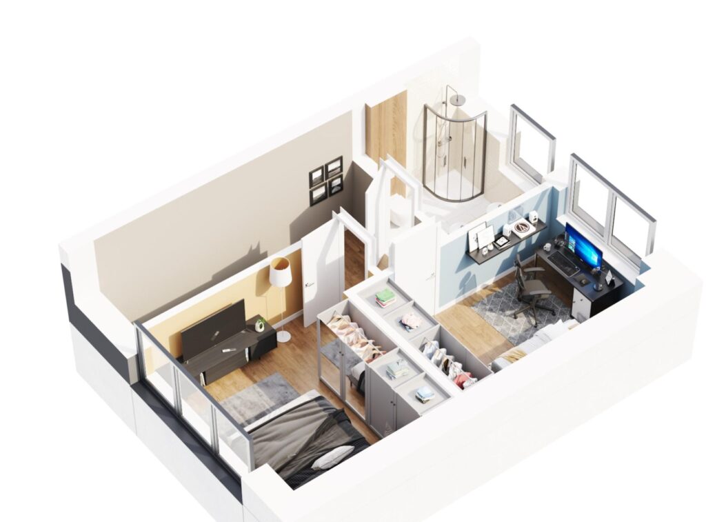 Dwupoziomowy apartament z ogrodem. Promocyjna cena - zdjęcie 7