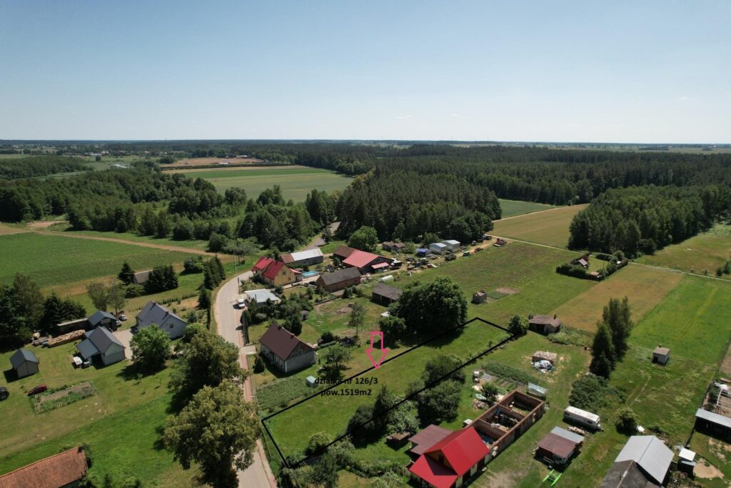 Na sprzedaż działka w Makosiejach, gm. Kalinowo - zdjęcie 3