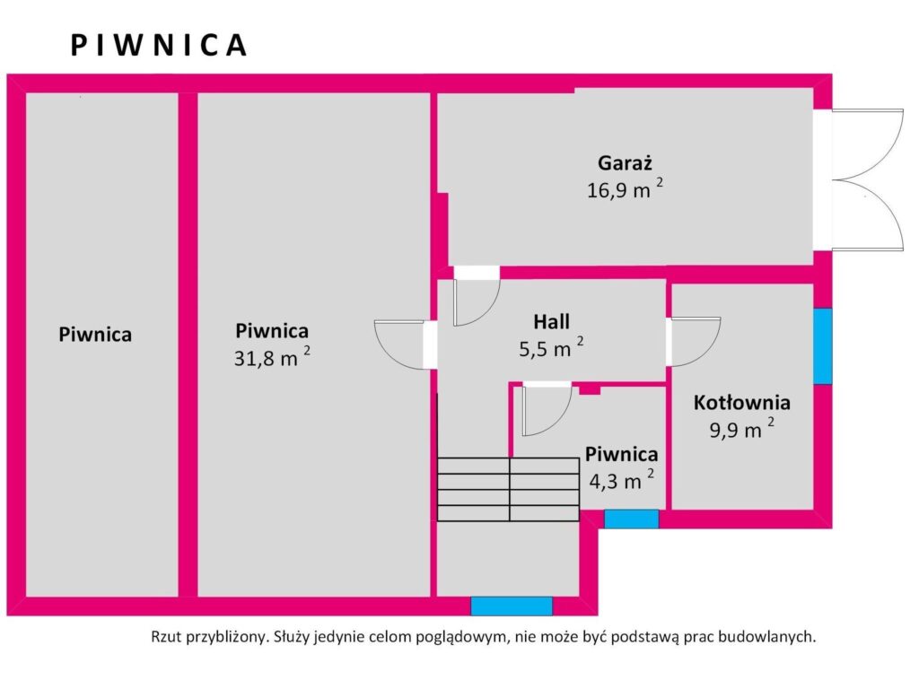 Funkcjonalny dom o pow. 130m2 na działce 388m2 - rzut 3