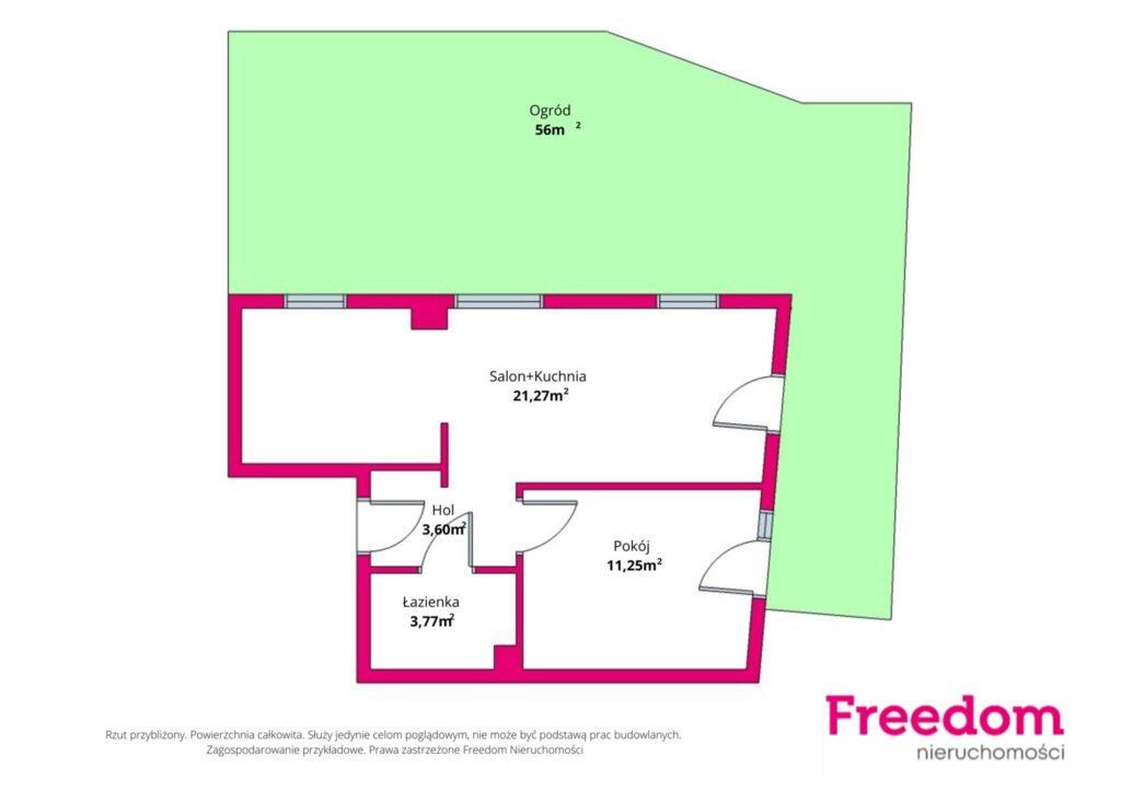 Nowe mieszkanie z ogródkiem 56 m2 i halą ! - zdjęcie 2